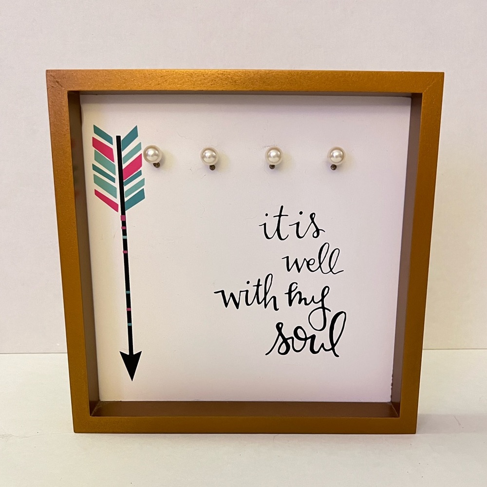 Key rack holder : it is well with my soul